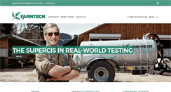 Desktop Screenshot of farmtech.eu
